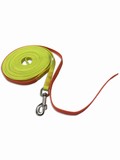 Tracking Leashes Biothane , neon yellow, end open