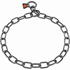 Dog Collars Stainless Steel, 3 mm,medium, black
