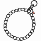 Dog Collars Stainless Steel, 4 mm,medium, black
