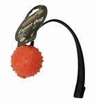 Noppenball orange Ø 6,5cm mit 25 cm Band