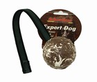 Noppenball schoko-weiß Ø 6,5cm mit 25 cm Band