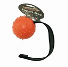 Noppenball orange Ø 7,5cm mit 25 cm Band