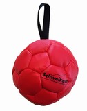Leather Ball with grip, 10 cm, air
